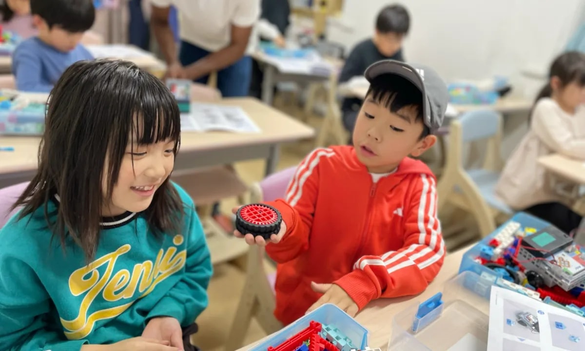 札幌市西区の学童保育、STイングリッシュアクティビティ 授業の様子①